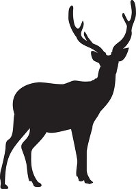 deer silhouette outline