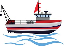 dredging coast guard vessel clipart