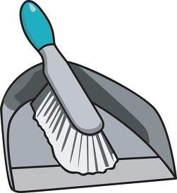 dust pan and small broom