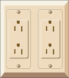 electric outlets double 51