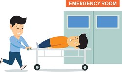 emergency room medical clipart