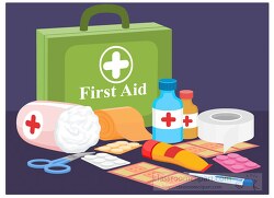 first aid kit clipart 710