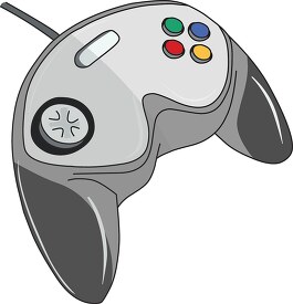 game controller input device to control video games clipart