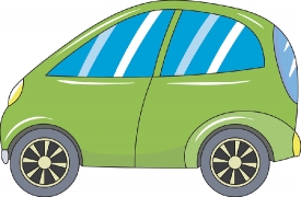 green small alternative vehicle