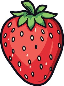 healthy fresh strawberry clip art
