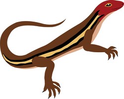 Hylonomus Reptile Animal Clipart