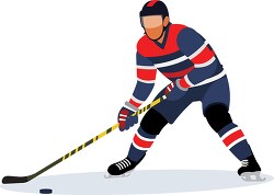 ice hockey winter sports clipart