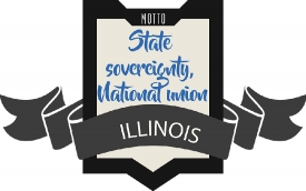 illinois state motto clipart image