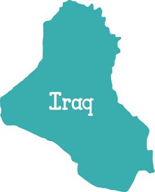 iraq color map