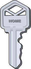 key to home front door clipart