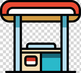 kiosk icon style png transparent