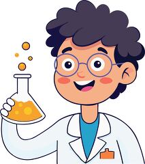 lab whiz kid young scientist character