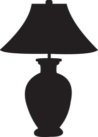 lamp silhouette clipart