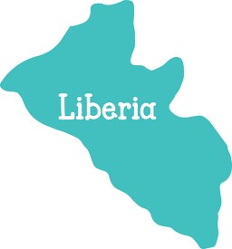 liberia color map