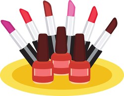 lipstick nail polishcosmetics clipart 615