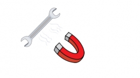 magnet wrench animated clipart
