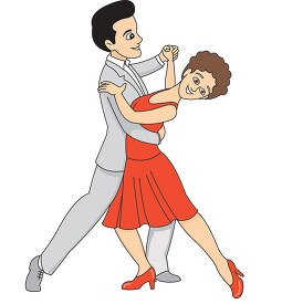 man and woman enjoying ball room dance