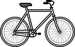 mens-ten-speed-bicycle-black-outline