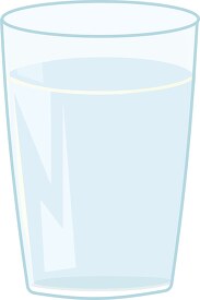 milk in a clear glass