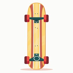 minimalist skateboard design featuring a natural wood surface