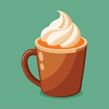 mug of pumpkin spice latte