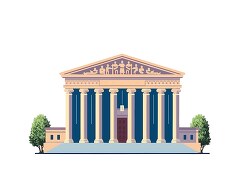neoclassical structure of the us supreme court