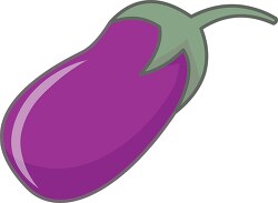 one purple eggplant clipart 720