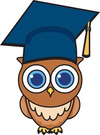 Owl With Graduation Cap