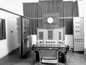  Radio studio Desk in control