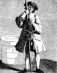18th century well cleaner