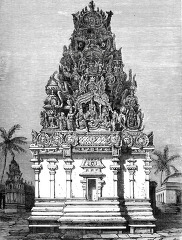 A Hindu Pagoda in India