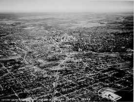 Aerial view of San Antonio 1939