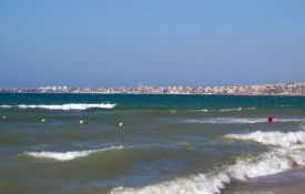 Algiers on the Mediterranean coast