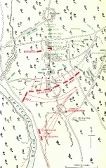 american revolution battle map
