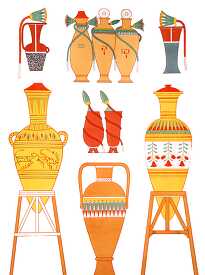 amphoras  jars and other vases of ancient egypt 2