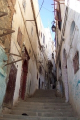 An Algiers Casbah stairway