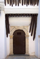 An ornate doorway in the Algiers Casbah