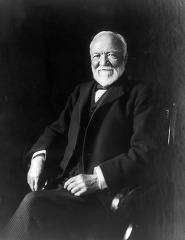 Andrew Carnegie portrait photo image