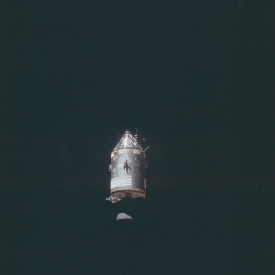apollo 14-Command-and Service Module Kitty Hawk from the Lunar M