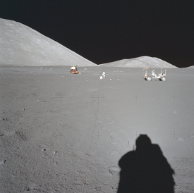 apollo 17 mission moon landing 185