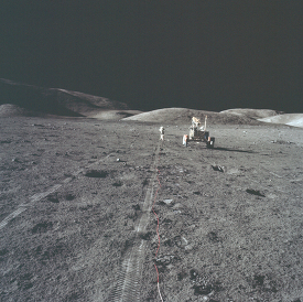 apollo 17 mission moon landing 186