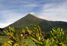 Arenal Volcano Blue Sky