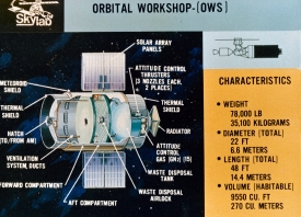 artists concept of the skylab 1 orbital workshop 4