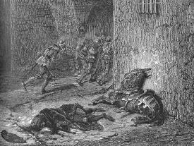Assassination of a nobleman by bandits