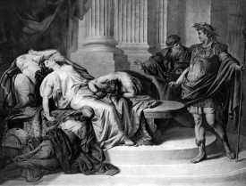 Augustus Cæsar and Cleopatra
