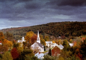 Autumn in New Englands Barnet Vermont