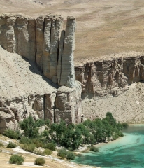 Bamyan lakes region of Bamyan Province Afghanistan