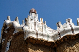 Barcelona Spain Park Guell Architecture