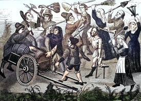 battle of beggars and peasants