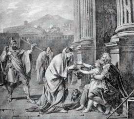 Belisarius receiving alms